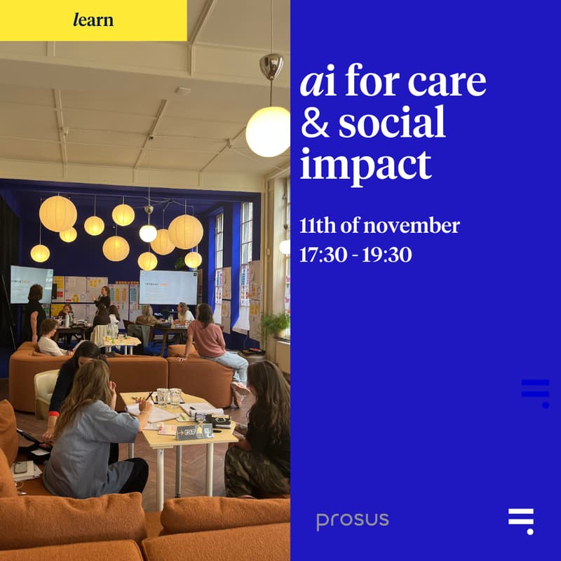 Cover Image for AI Night 6: Care & Social Impact