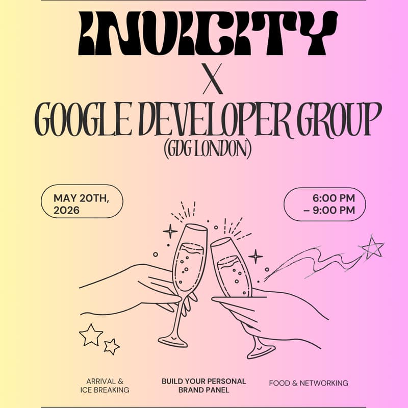 Cover Image for GDG London x Invicity: Empowering Women in Tech