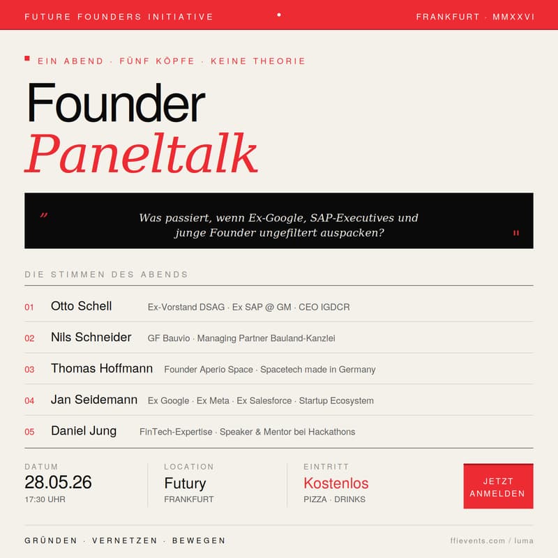 Cover Image for Founder Paneltalk @FFI