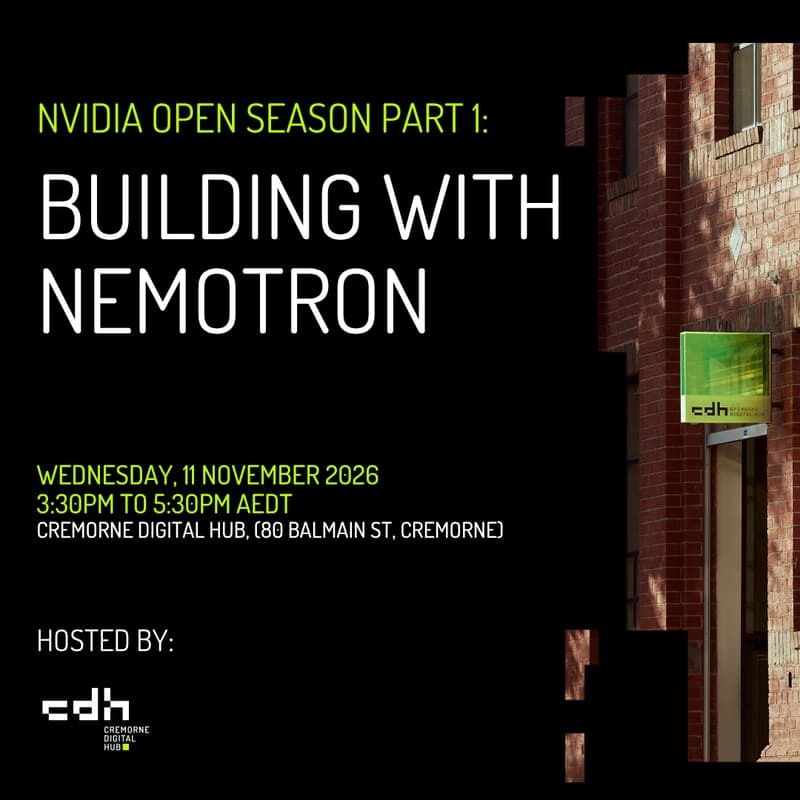 Cover Image for NVIDIA Open Season Part 1: Build With AI You Control (Nemotron)