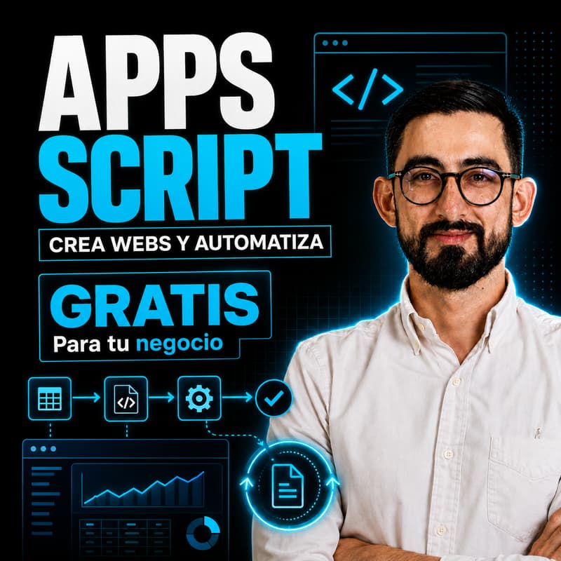 Cover Image for Crea tus propias herramientas web y automatiza tu negocio GRATIS sin pagar software con AppScript - AI Innovation Academy