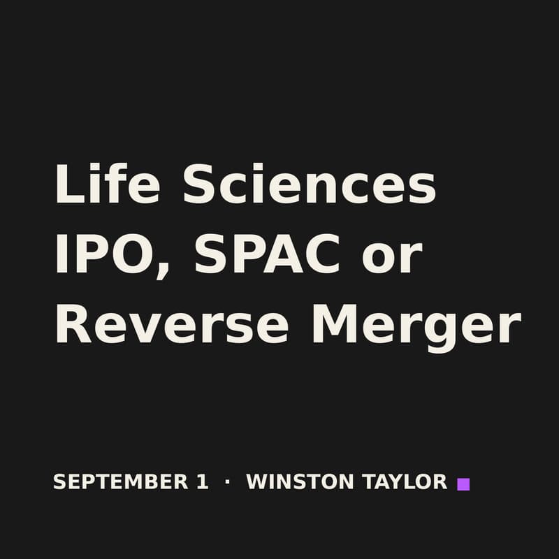 Cover Image for Life Sciences: Four Paths to Public