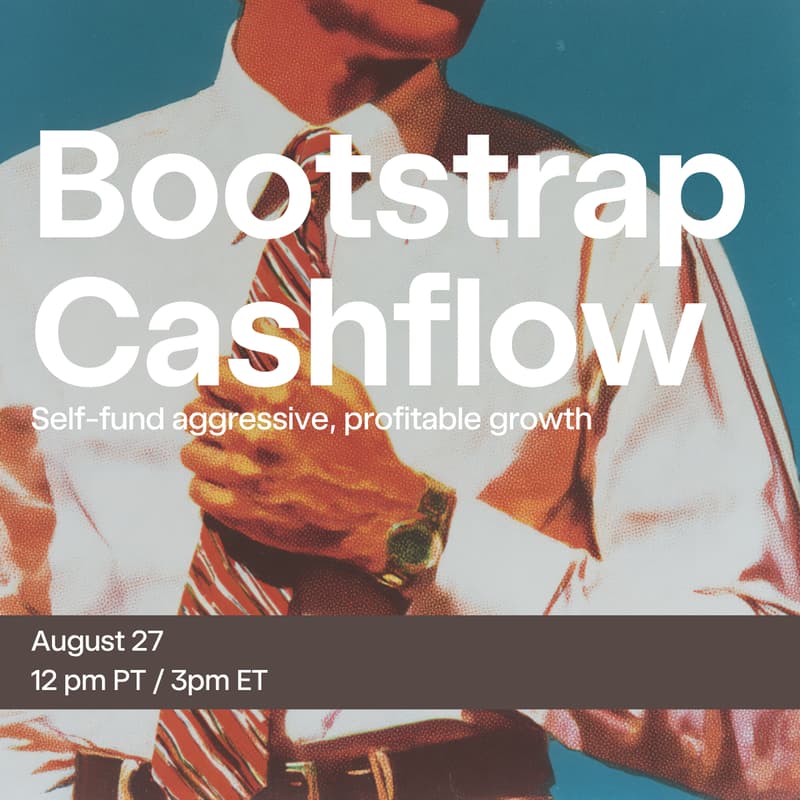 Cover Image for Bootstrap Cashflow