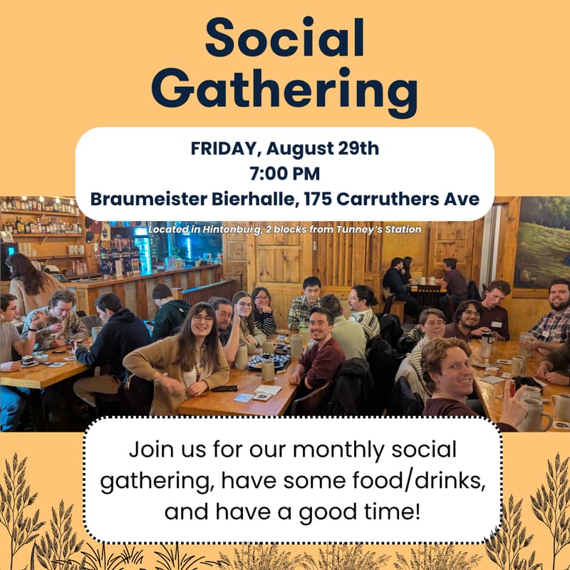 Cover Image for Casual Social Gathering—August