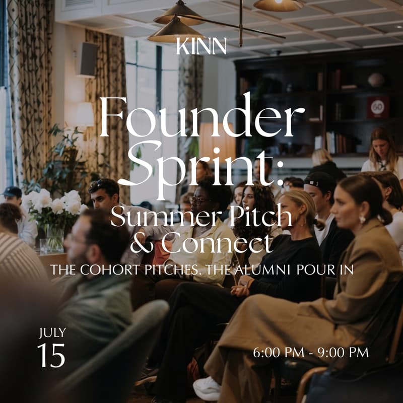Cover Image for Founder Sprint: Summer Pitch & Connect