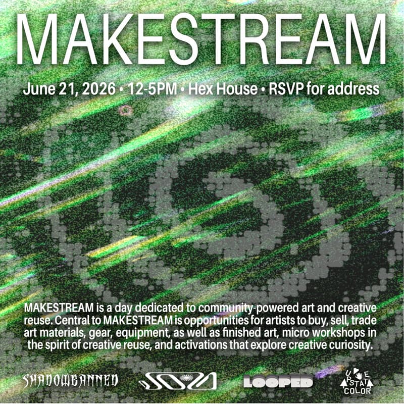 Cover Image for MAKESTREAM DAY (Brooklyn)