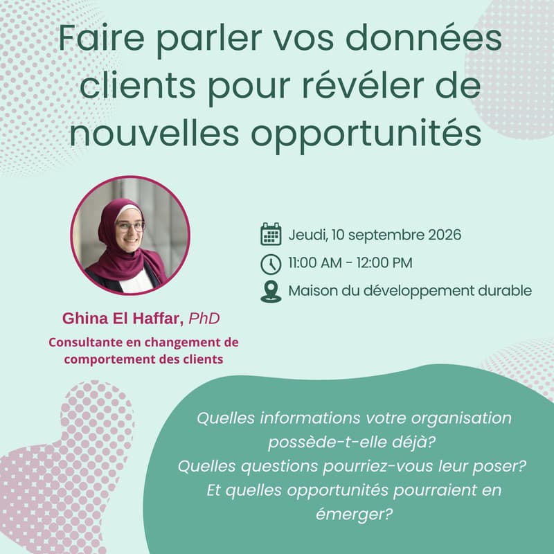 Cover Image for Faire parler vos données pour révéler de nouvelles opportunités