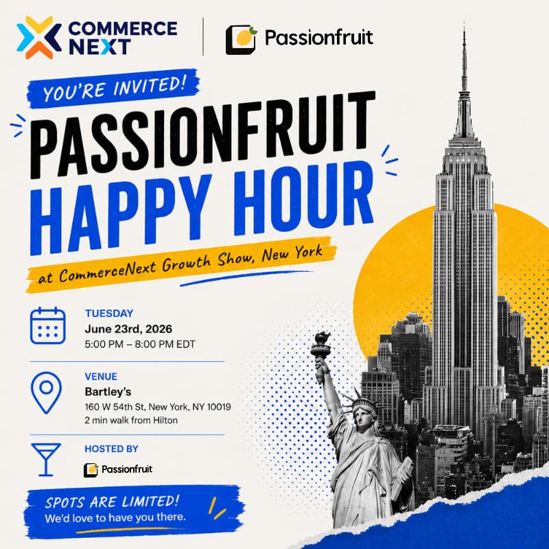 Cover Image for Happy Hour - CommerceNext Growth Show, NYC