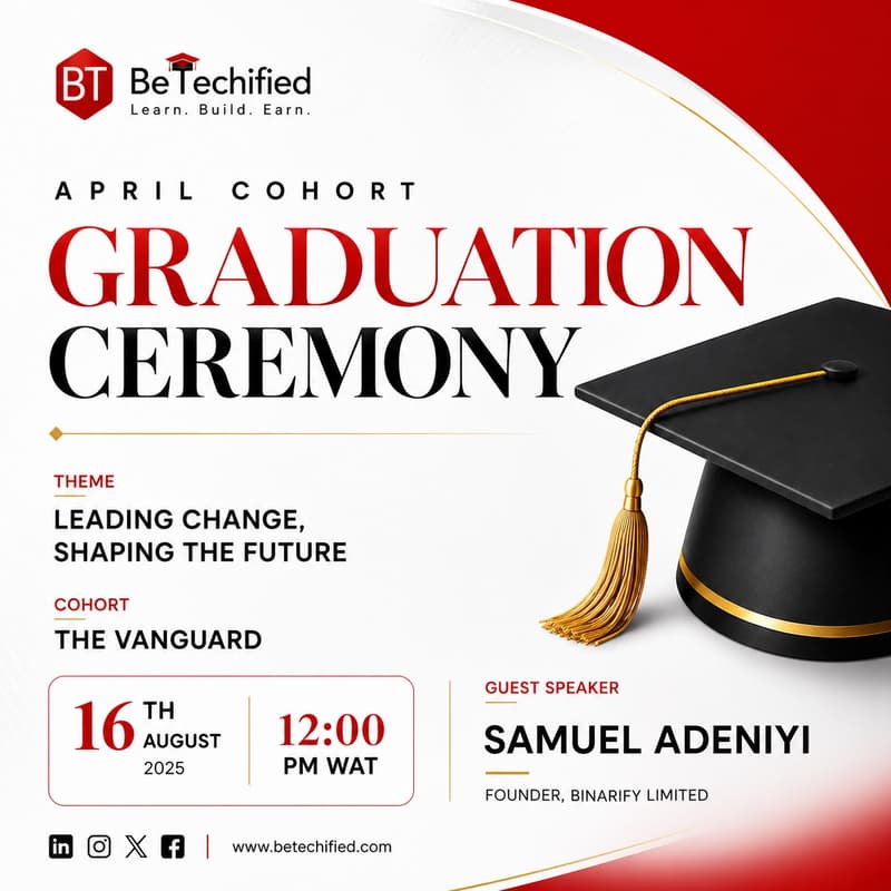 Cover Image for BeTechified Graduation