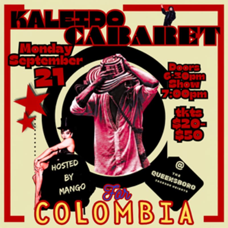 Cover Image for Kaleido Cabaret: Fundraiser For Colombia