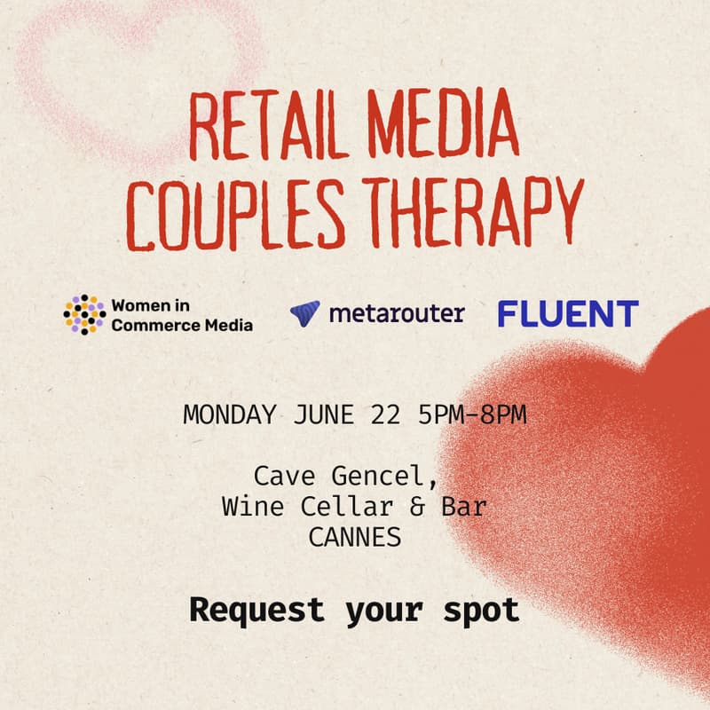 Cover Image for Retail Media Couples Therapy Presented by Fluent & MetaRouter