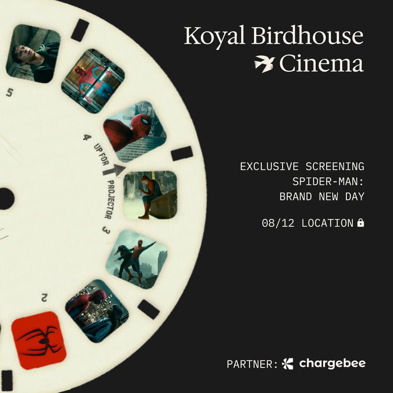 Cover Image for Koyal Birdhouse Cinema: Spider-Man Brand New Day