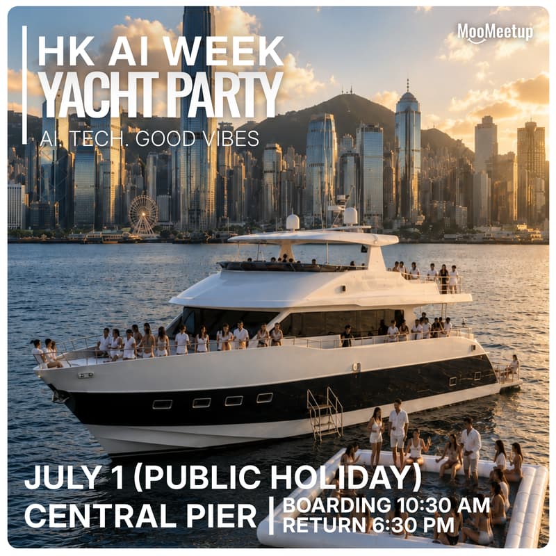 Cover Image for HK AI Week: Yacht Party