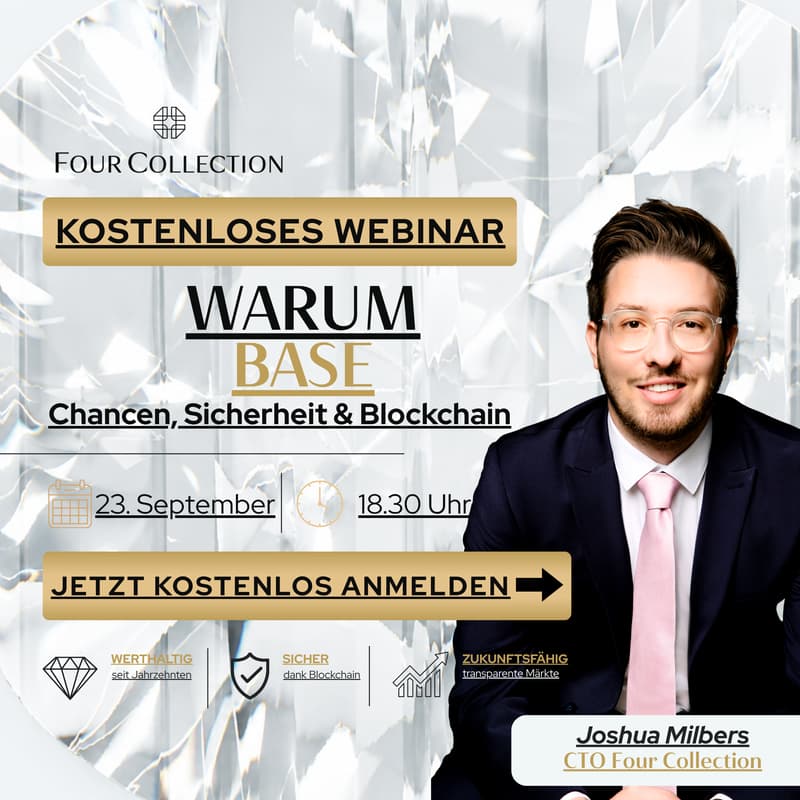 Cover Image for Four Collection Webinar - Joshua Milbers: Warum Base