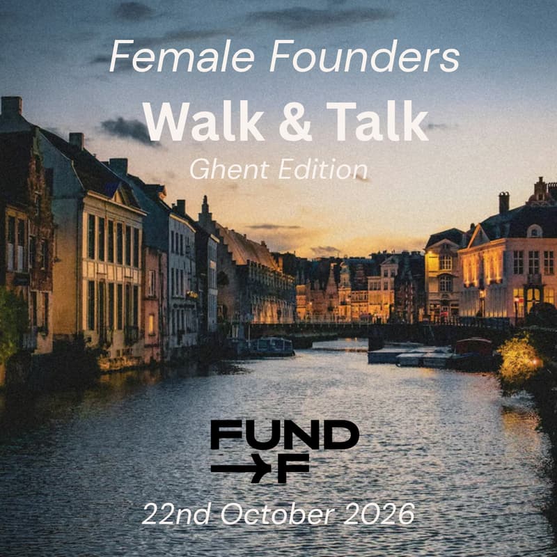 Cover Image for Female Founders Walk & Talk in Ghent - by Fund F
