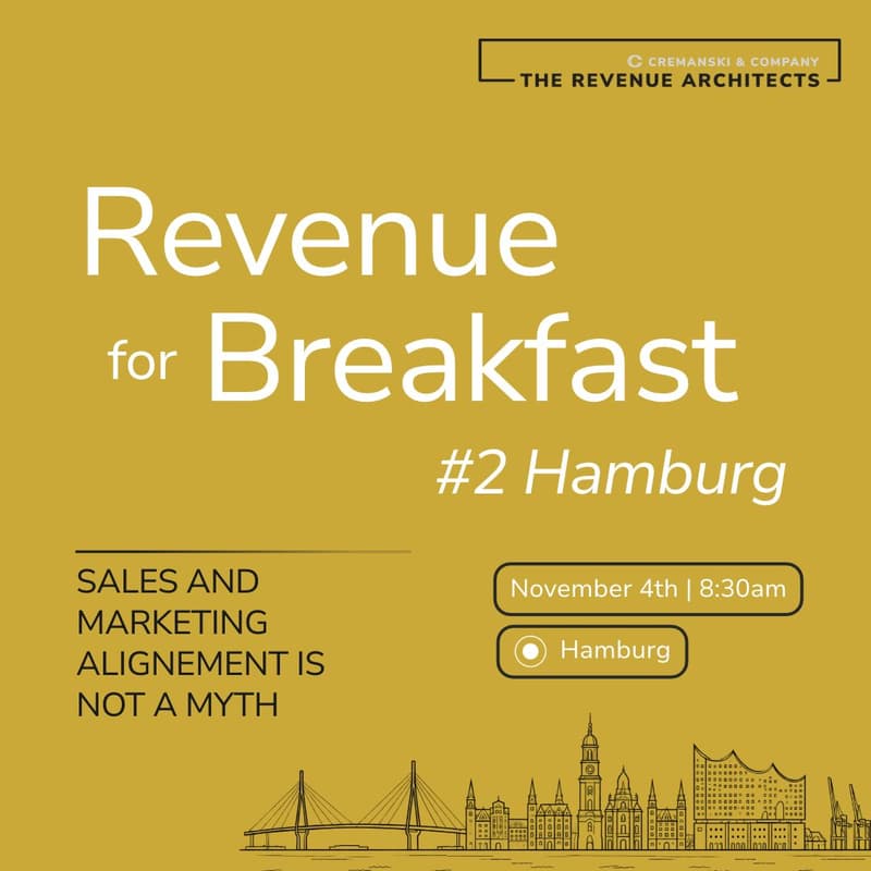 Cover Image for Revenue for Breakfast #2 Hamburg - Sales and Marketing alignment is not a myth
