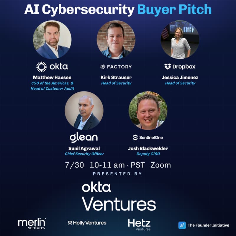 Cover Image for AI Cybersecurity Startup Pitch