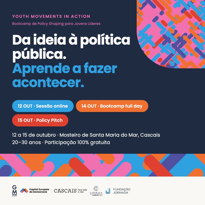 Cover Image for YOUTH MOVEMENTS IN ACTION - Bootcamp de Policy Shaping para Jovens Líderes