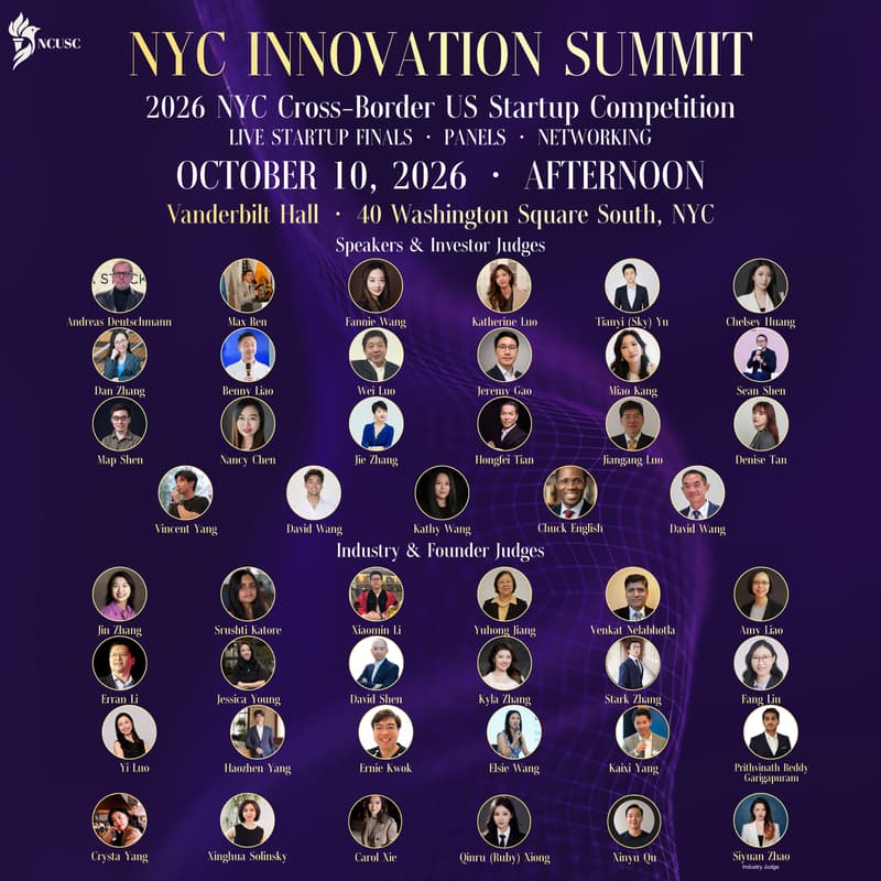 Cover Image for NCUSC 2026 | NYC Innovation Summit & Cross-Border Startup Competition