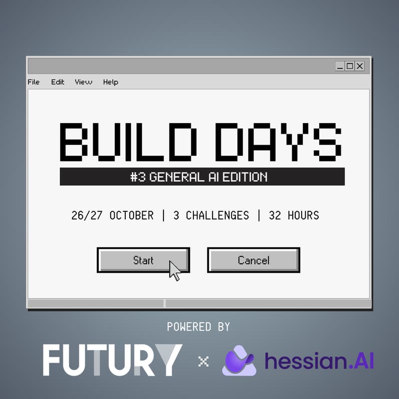 Cover Image for Futury Build Days #3 AI Edition – Tech by Hessian.AI