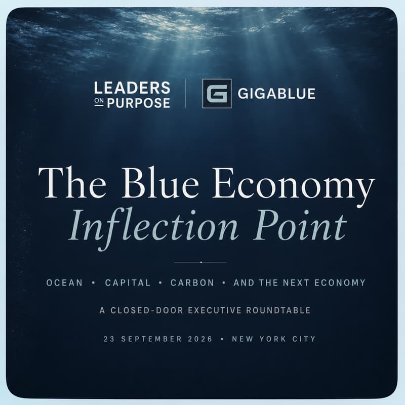 Cover Image for The Blue Economy Inflection Point | Ocean, Capital & Carbon