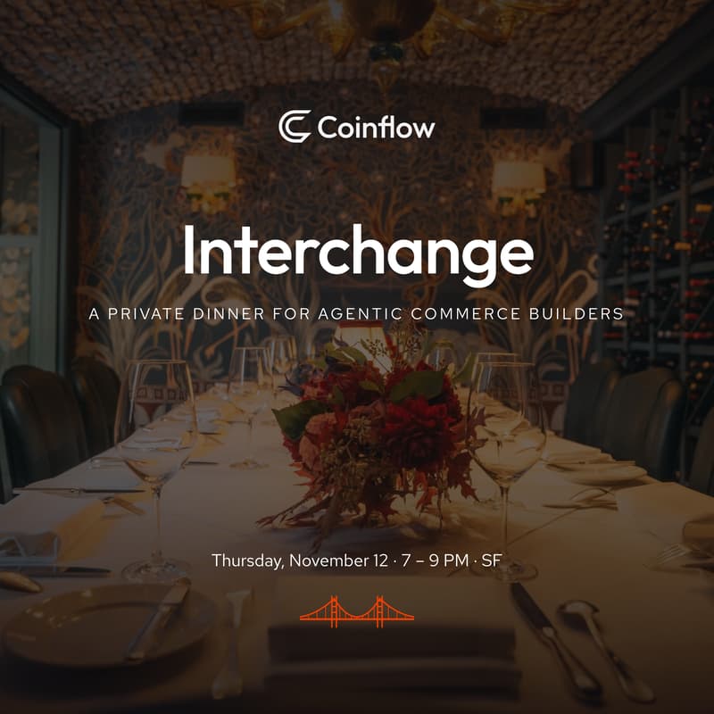 Cover Image for Interchange | A Private Dinner for Agentic Commerce Builders