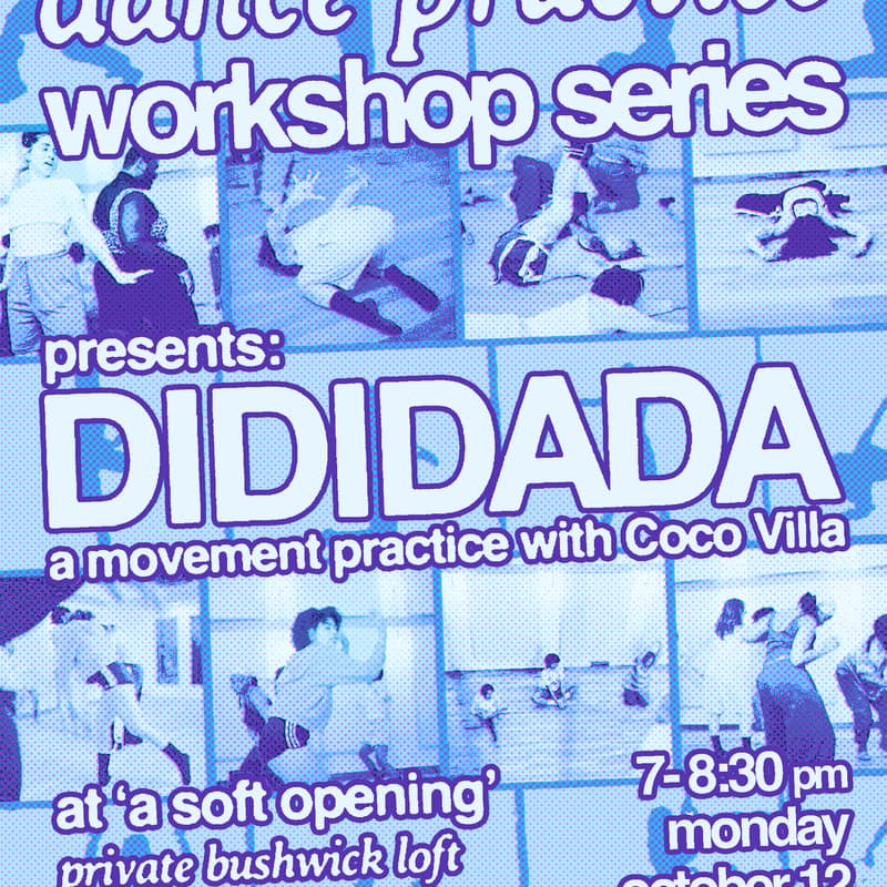 Cover Image for dididada (dance practice workshop series)