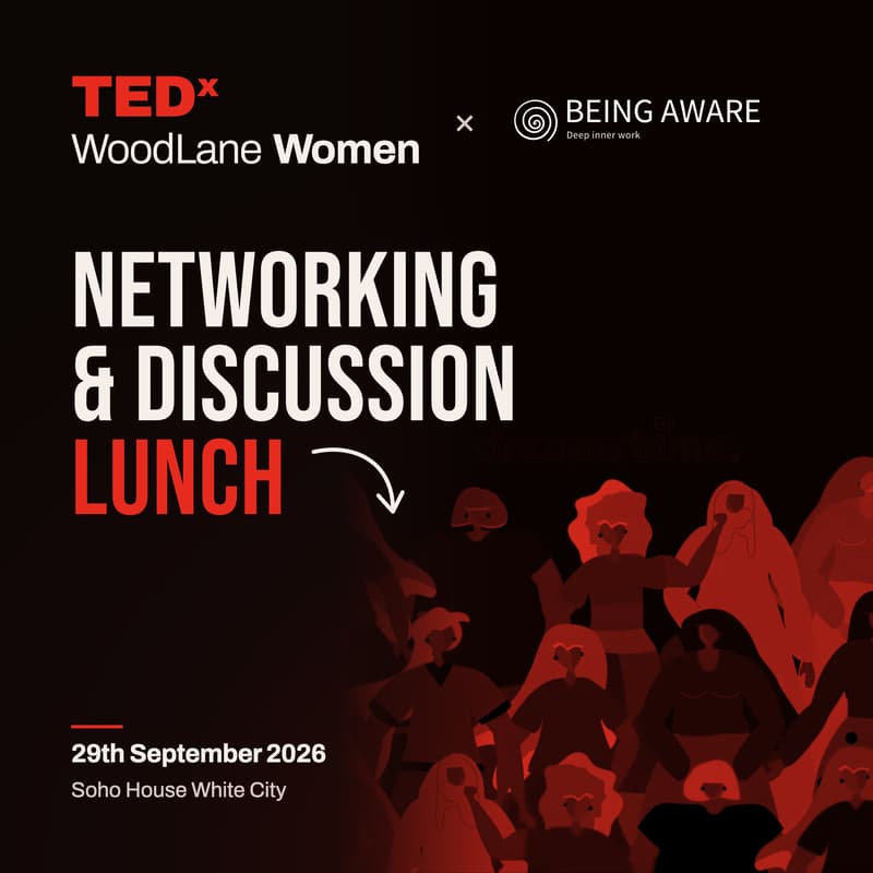 Cover Image for TEDxWoodLane Women's Networking & Discussion Lunch: Human Creativity