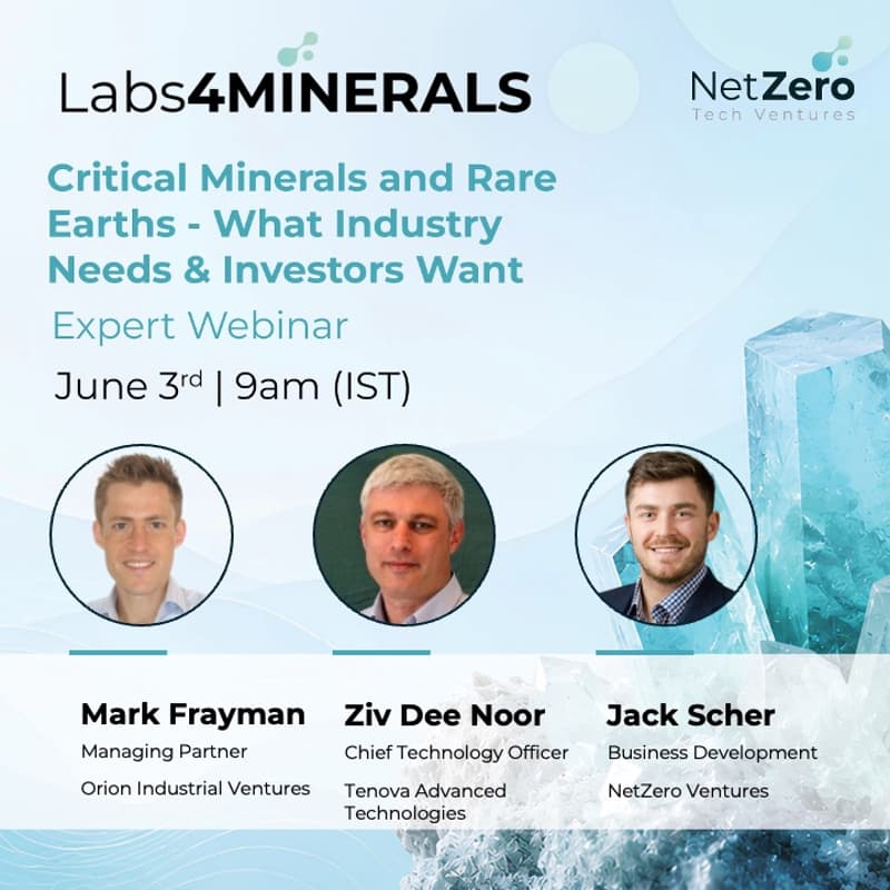 Cover Image for Labs4Minerals Webinar: What Industry Needs and Investors Want in Critical Minerals