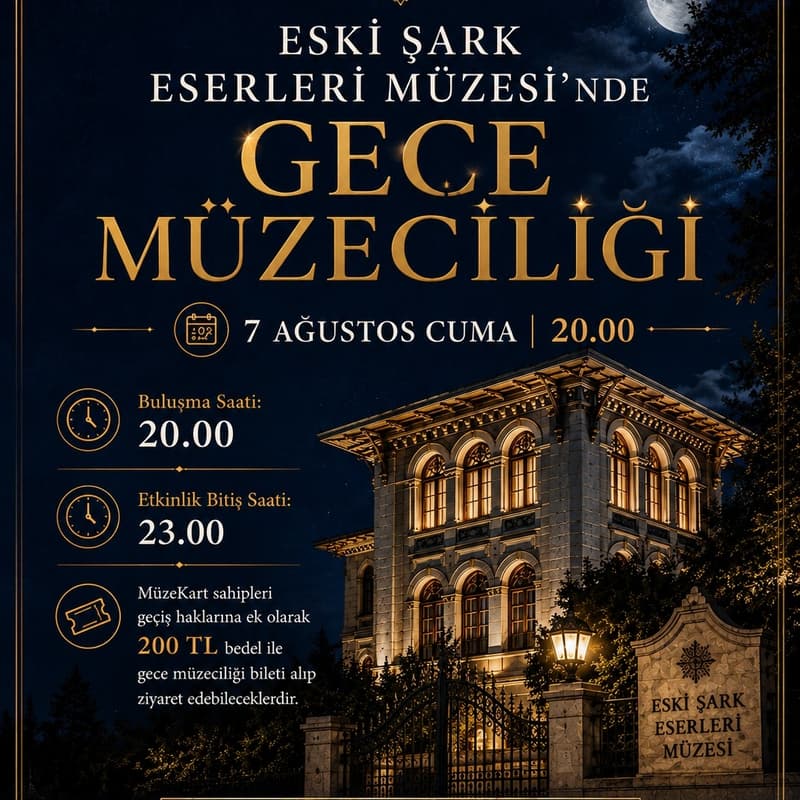 Cover Image for Arkeoloji Müzesi'nde Gece Müzeciliği // 3