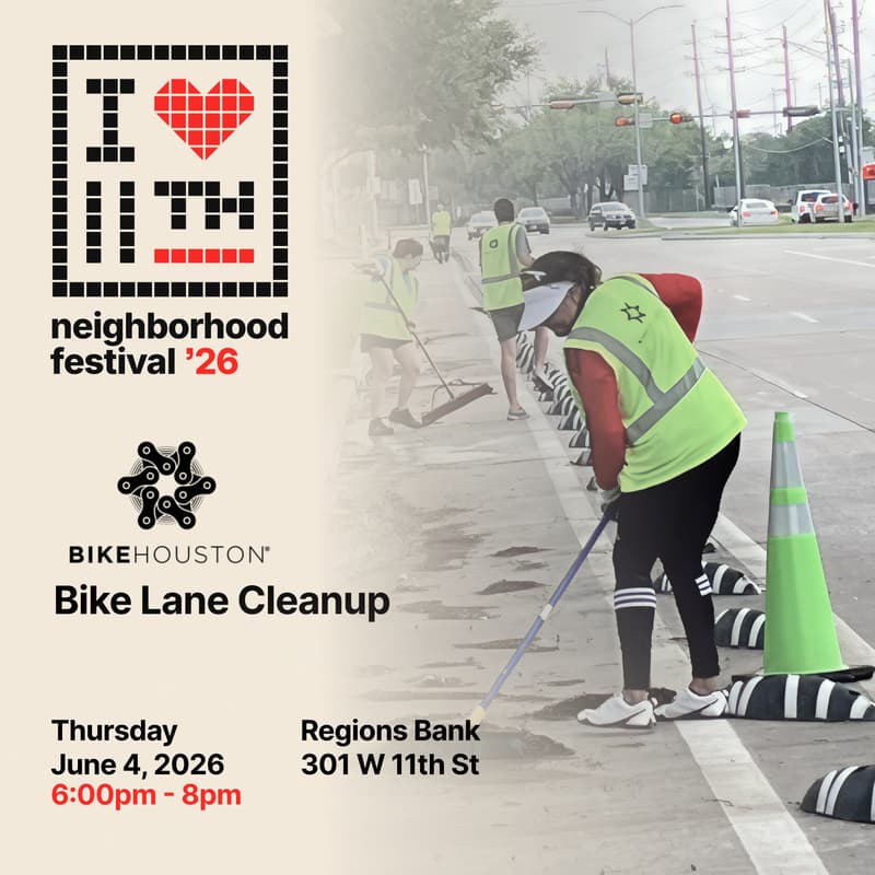 Cover Image for 11th Street Bike Lane Cleanup
