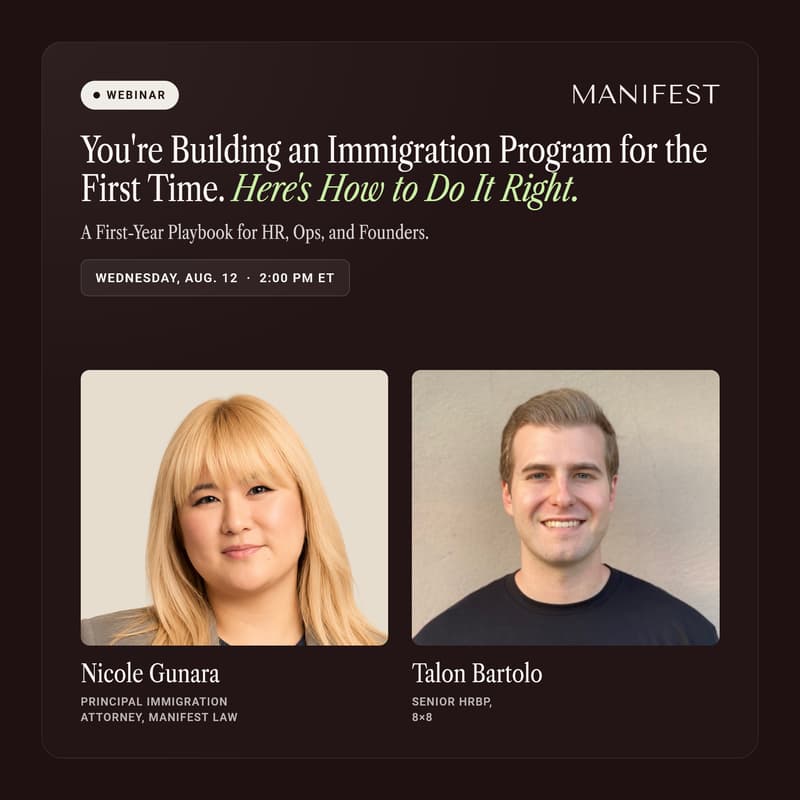 Cover Image for You’re Building an Immigration Program for the First Time. Here’s How to Do It Right.