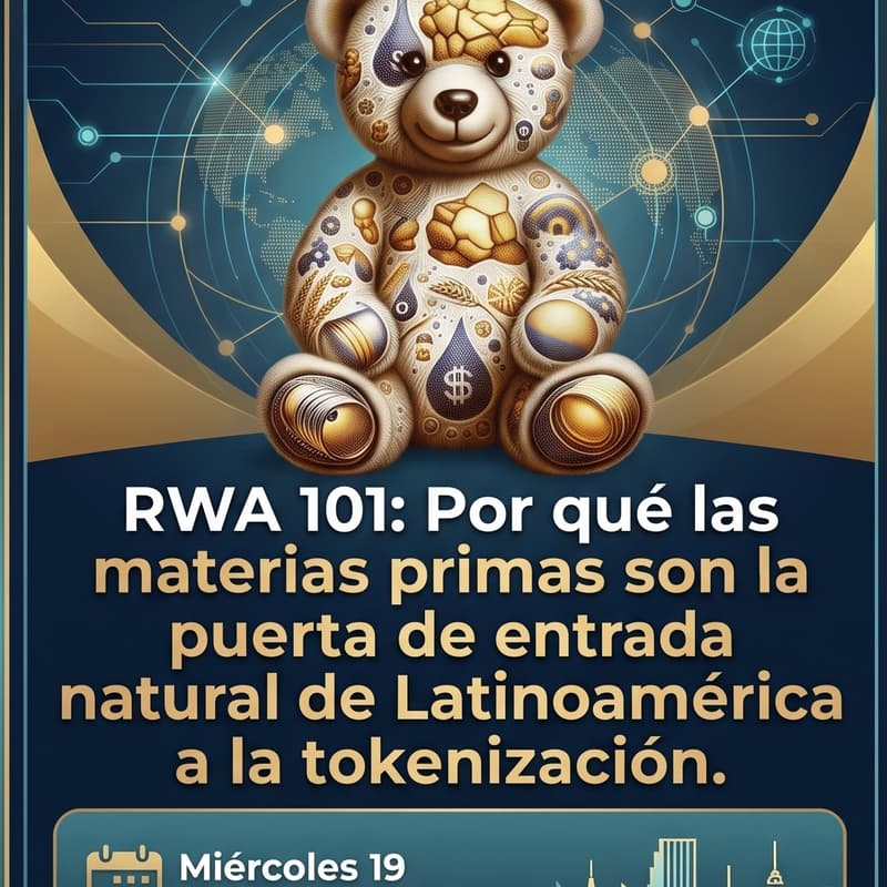 Cover Image for RWA 101: Por qué las materias primas son la puerta de entrada natural de Latinoamérica a la tokenización