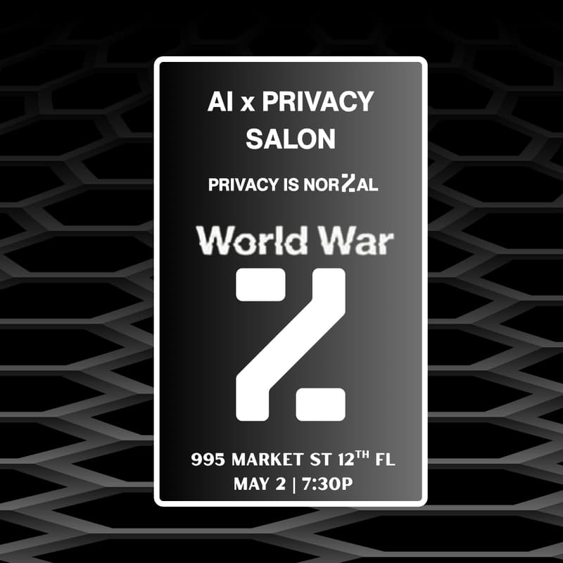 Cover Image for AI x Privacy Salon