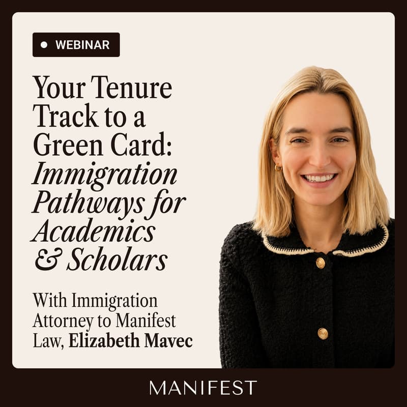 Cover Image for Your Tenure Track to a Green Card: Immigration Pathways for Academics & Scholars