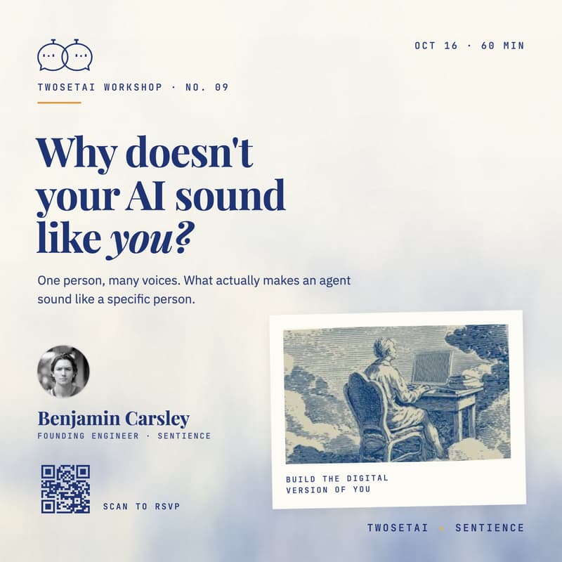 Cover Image for One Person, Many Voices: How to Build Agents That Sound Like a Real Person