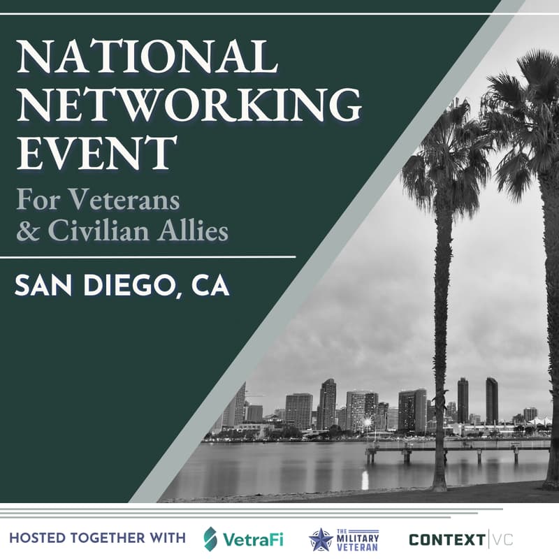 Cover Image for National Networking Event for Military Veterans & Civilian Allies