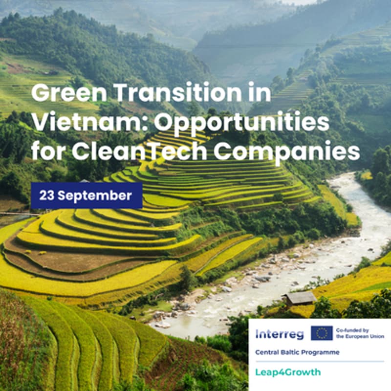 Cover Image for Green Transition in Vietnam: Opportunities for CleanTech Companies