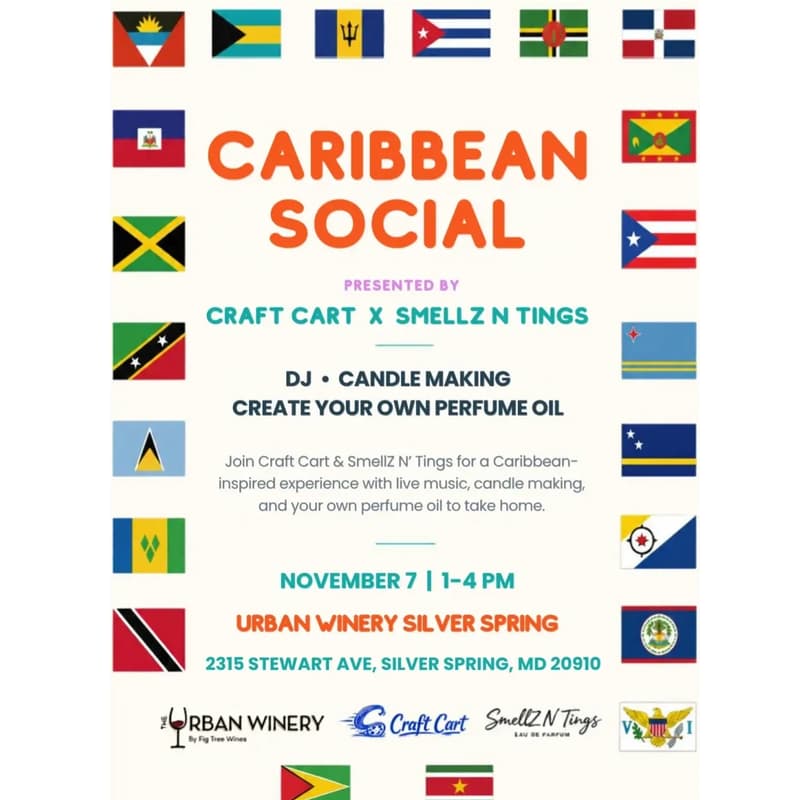 Cover Image for Caribbean Social | Craft Cart × Smellz N’ Tings