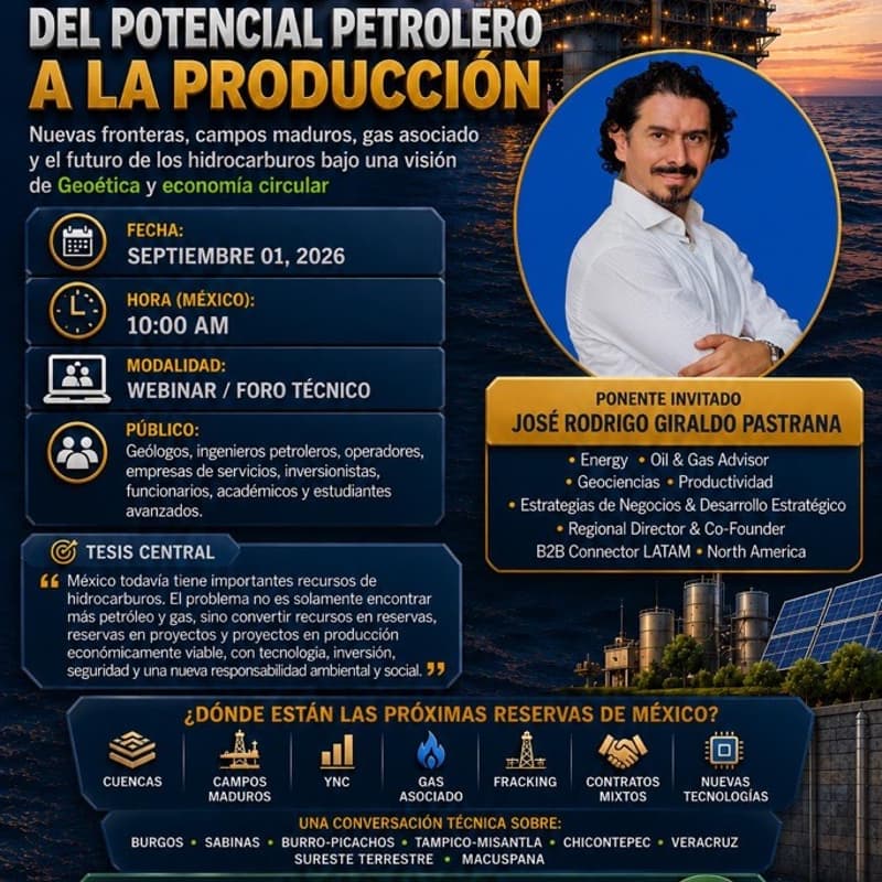 Cover Image for México: Del Potencial Petrolero a la Producción