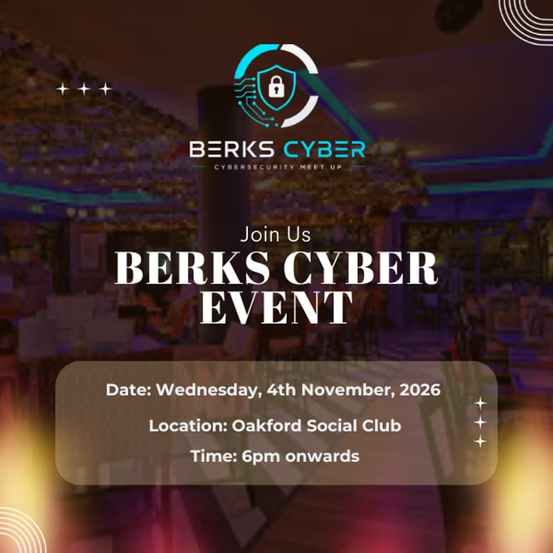 Cover Image for Berks Cyber Social - November 2026