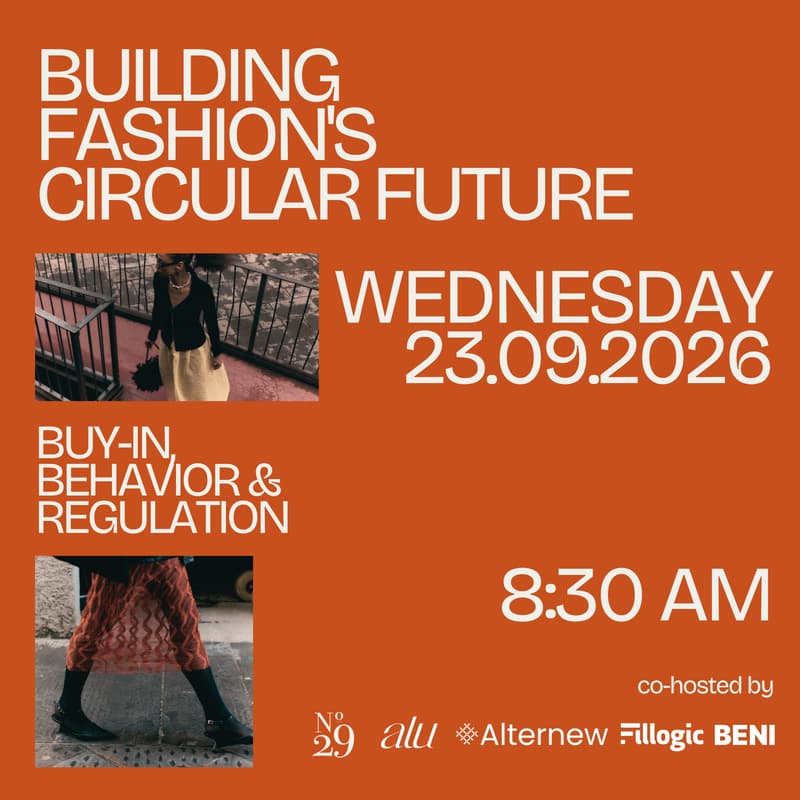 Cover Image for Building Fashion's Circular Future: Financing, Consumer Behavior, and Regulation - Climate Week NYC