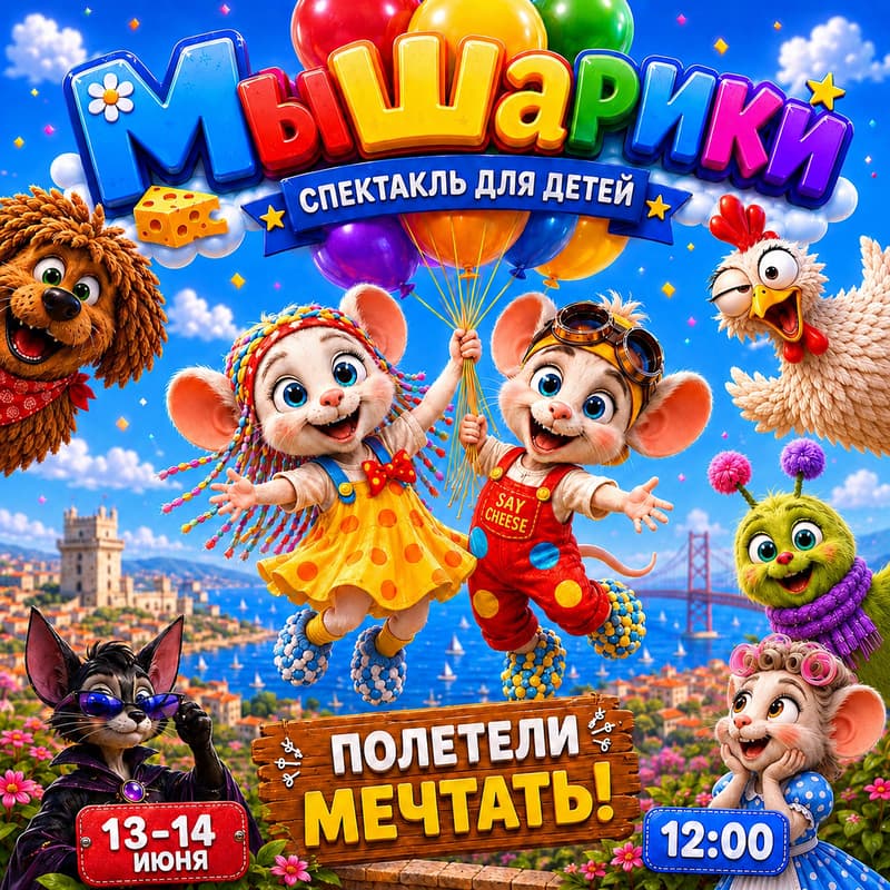 Cover Image for «МыШарики» шоу-спектакль 13.06