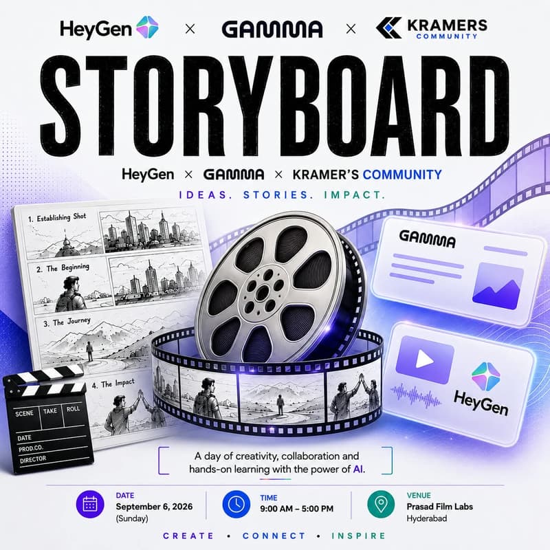 Cover Image for Storyboard: HeyGen x Gamma x Kramer's Community