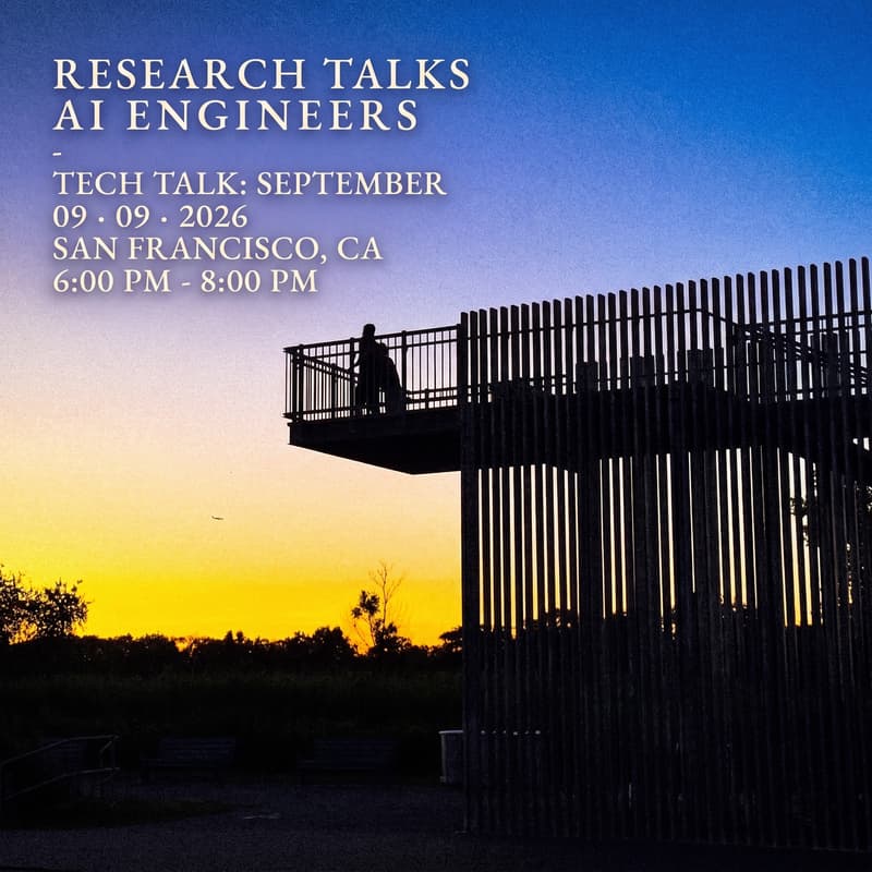 Cover Image for AI Engineers Tech Talk: September