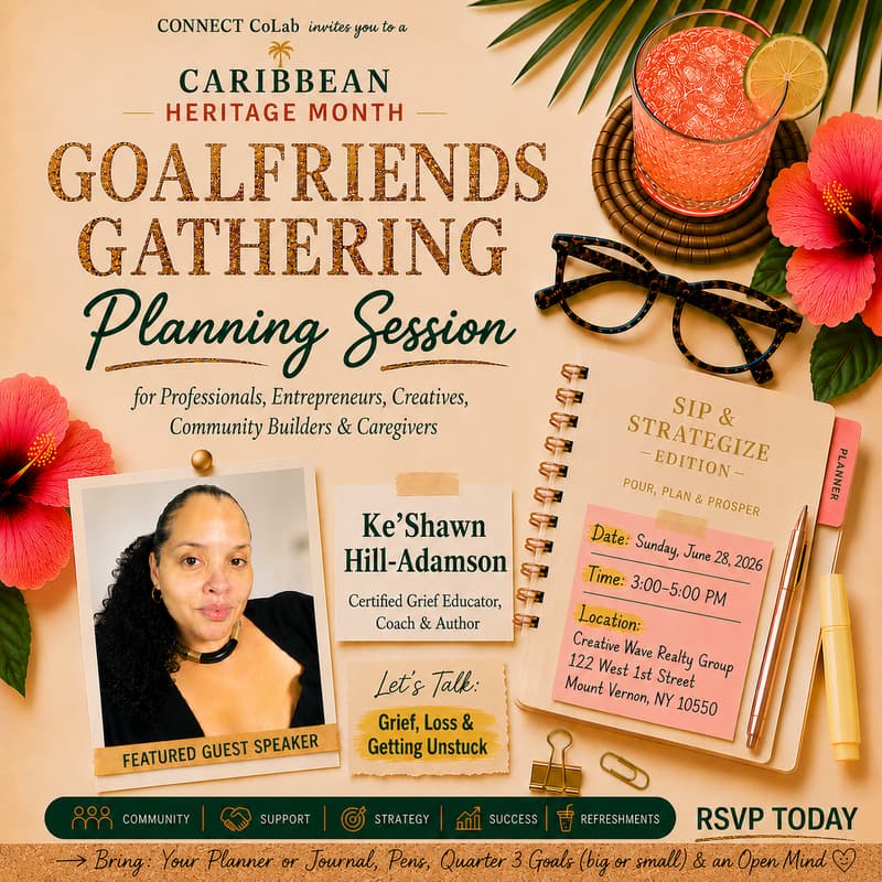 Cover Image for GOALfriends Gathering "Sip & Strategize" Planning Session
