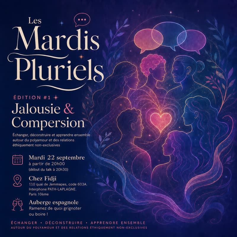 Cover Image for Les Mardis Pluriels - Talk & Echanges