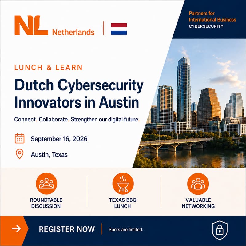 Cover Image for Dutch Cybersecurity Trade Mission to Austin