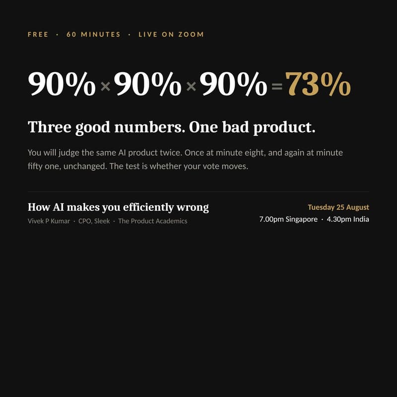 Cover Image for How AI makes you efficiently wrong