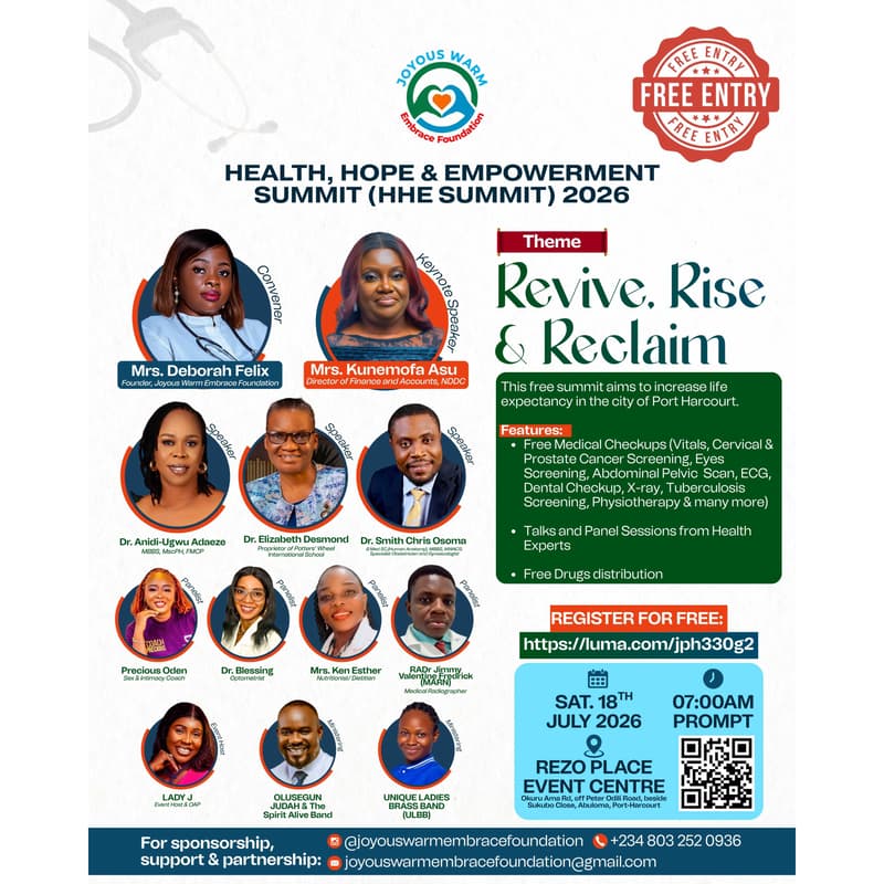 Cover Image for Health, Hope & Empowerment Summit 2026